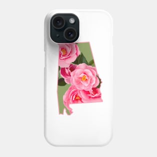 Alabama State Flower Camellia Phone Case