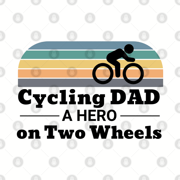 Cycling Dad a Hero on Two Wheels by TeaTimeTs