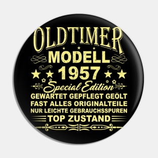 OLDTIMER MODELL BAUJAHR 1957 Pin