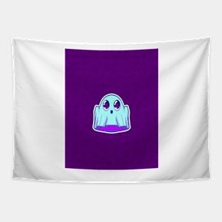 Cute little monster ghost pattern Tapestry