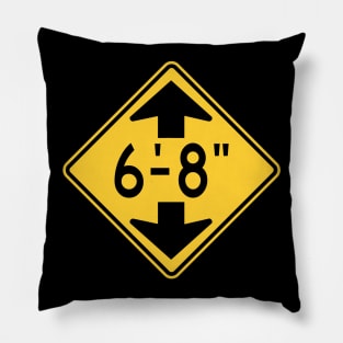 Clearance: 6' 8" Pillow