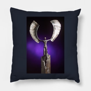 The Gilded Winged Man 01 Pillow