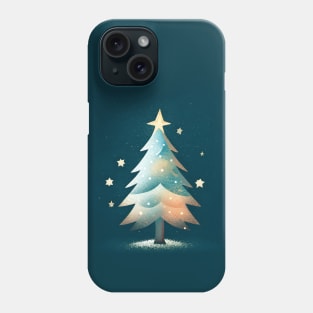 Magical Christmas Tree Under the Starry Night Phone Case