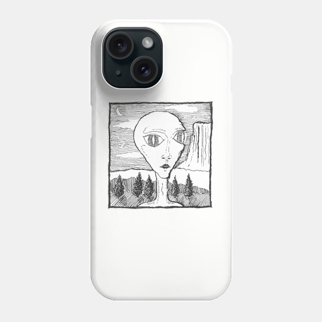 Planetary Friend Phone Case by Raven[X]