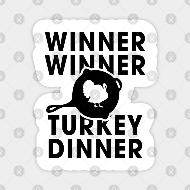 Thanksgiving Turkey Dinner Magnet by iniandre