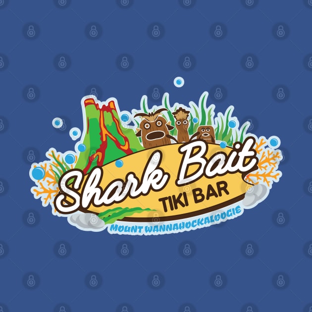 Shark Bait Tiki Bar by DeepDiveThreads