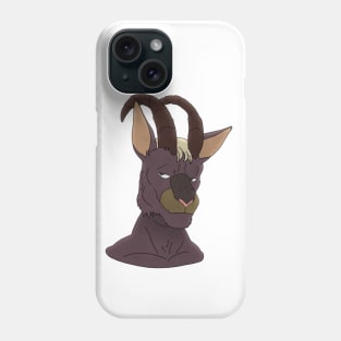 Anthro animal face Phone Case