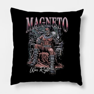 Magneto Was Right Meme Pillow