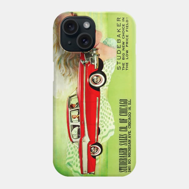 1956 Studebaker President Phone Case by Midcenturydave