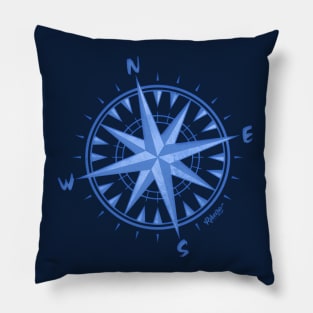 Compass Rose Pillow