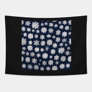 Snowflakes falling II Tapestry