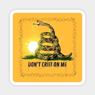 dont tread on me, with liquid Magnet