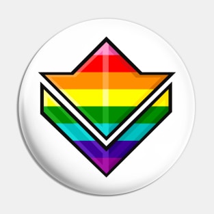 Commander Tag: Gay (Classic design) Pin