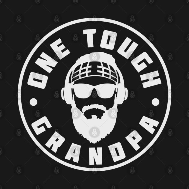 Discover One Tough Grandpa - Grandpa - T-Shirt