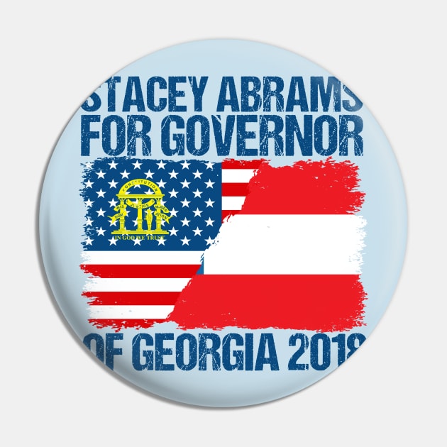 Stacey Abrams 2018 Georgia Governor Election Pin by epiclovedesigns