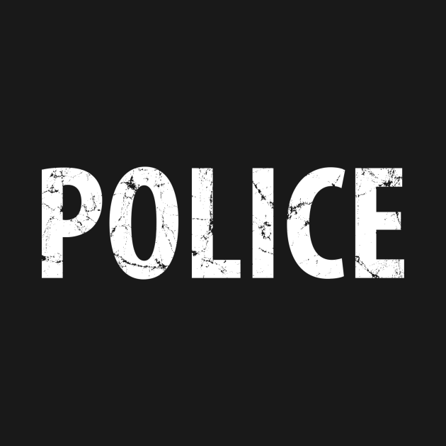 Police Cop Officer Prop - Police - T-Shirt | TeePublic