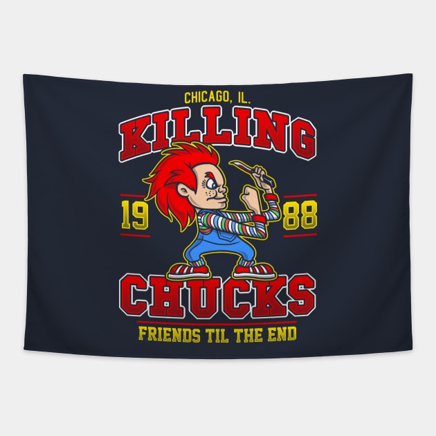 The Killing Chucks Tapestry by Punksthetic