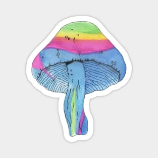 Trippy Shroom Magnet