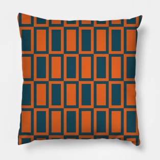 Rectangular Seamless Pattern 004#002 Pillow