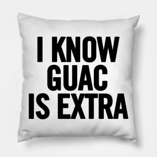 Extra Guac Pillow