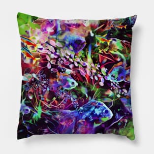 MARDI GRAS FISHING PARTEE Pillow