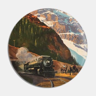 Canadian Pacific Railway - Vintage Travel Pin