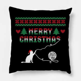 Ugly Christmas Sweater Pillow