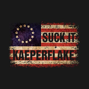 Suck It Kaeperflake Betsy Ross Flag T-Shirt