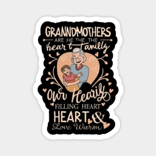 Grandmother Family's Heart & Soul Magnet