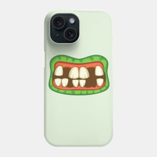 Meet Hal Itosis, the monster mouth. Phone Case