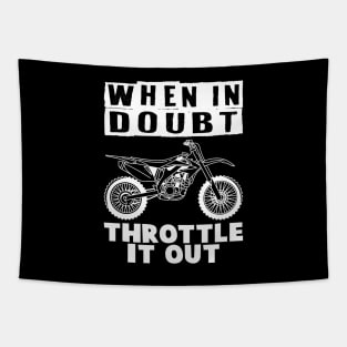 Dirt Bike Tapestry