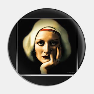 I Can See Through You - Joan Crawford in Oil Pin