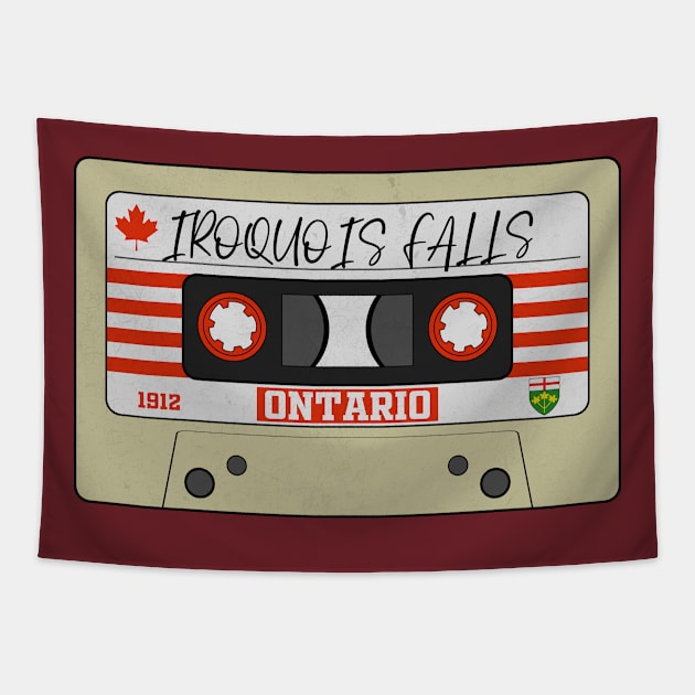 Iroquois Falls Ontario Canada Tapestry by LocationTees