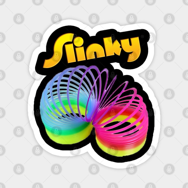 Slinky Magnet by Teesbyhugo