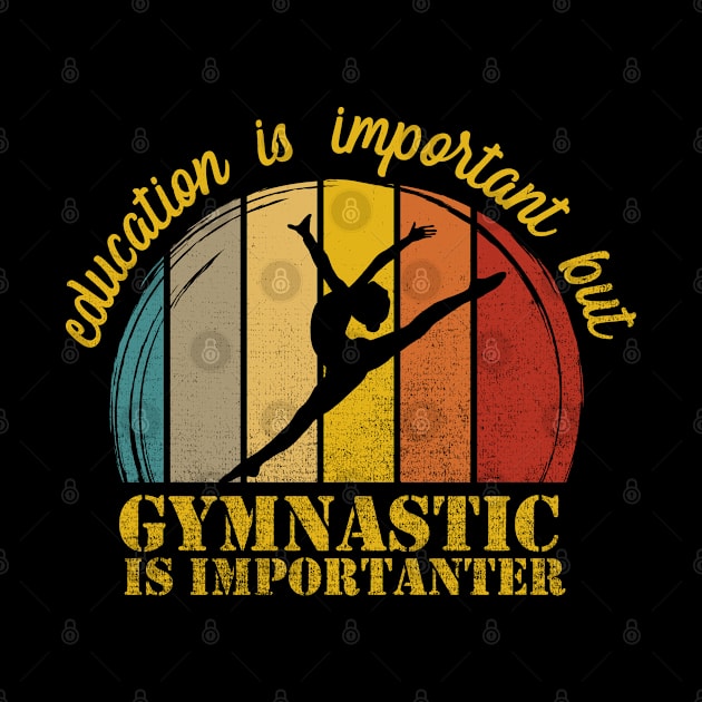 education is important but gymnastic is importanter by PhiloArt