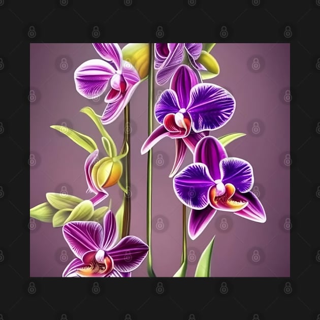 Purple Orchid by AmazingCorn