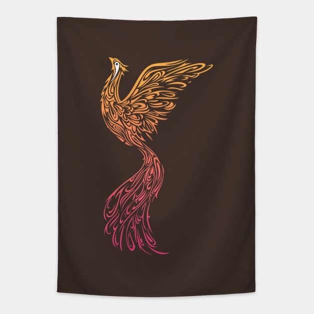 Phoenix Tapestry by Freeminds