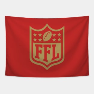 Fantasy Football - 49ers Gold Tapestry