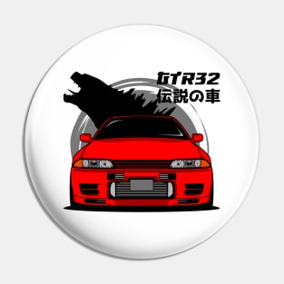 Red JDM R32 Pin