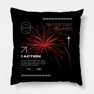 Eldritch Blast Modern Dnd Dungeons and Dragons 5e Pillow