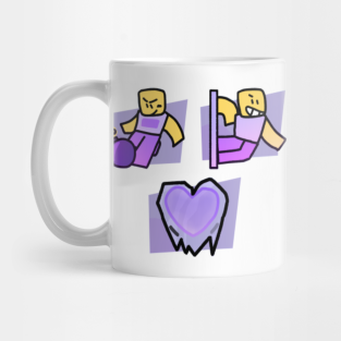 Roblox Piggy Mugs Teepublic - roblox teeth texture