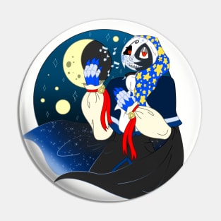 Phantom moon Pin