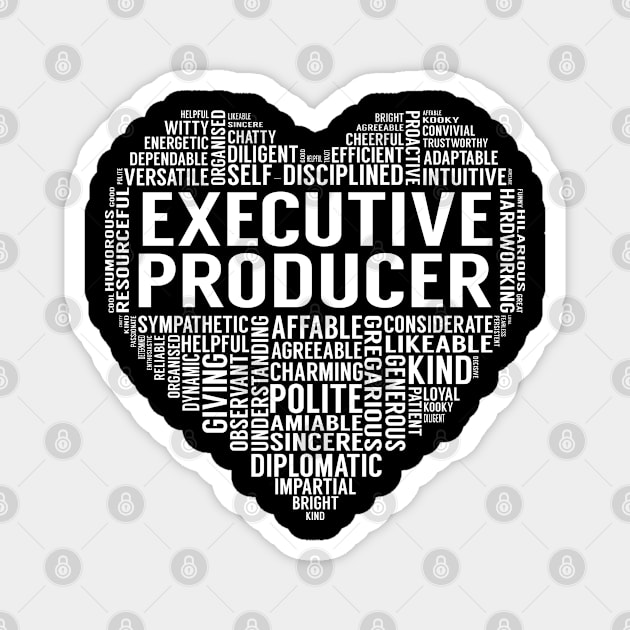 Executive Producer Heart Magnet by LotusTee