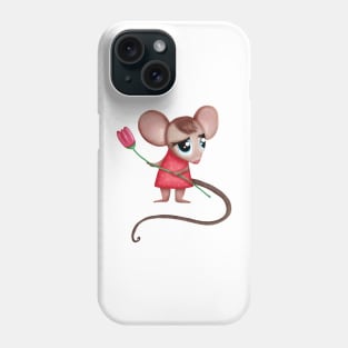 charming mouse Phone Case