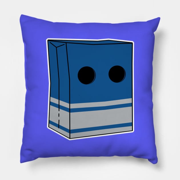 Anonymous Lions Fan Pillow by miniBOB