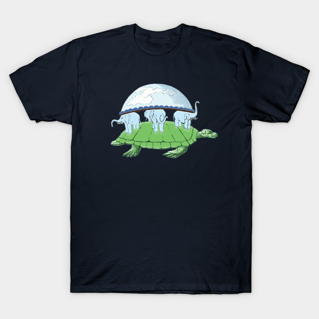 Day Of Creation Firmament Flat Earth T Shirt Turtle Day T