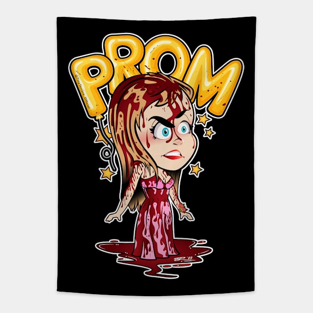 Prom Queen Tapestry by TinyTerrors