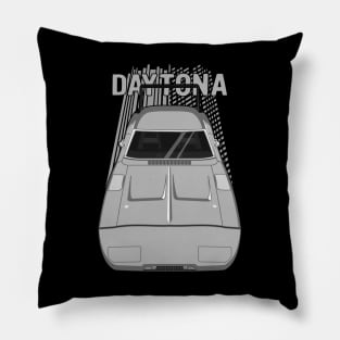 Dodge Charger Daytona 1969 - silver Pillow