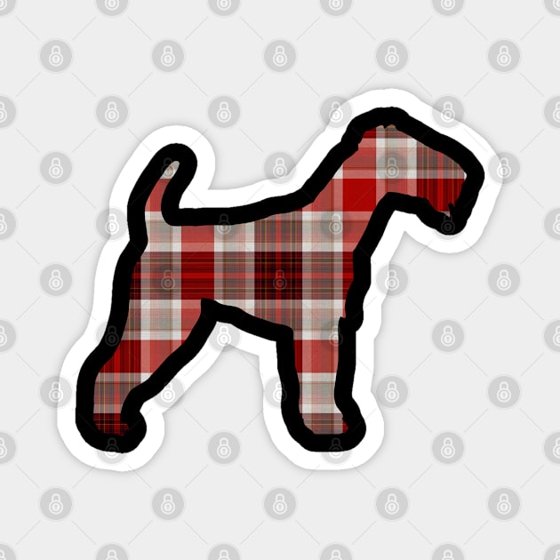 Tartan Terrier Magnet by Amanda Jane