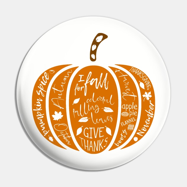 Fall Pumpkin Pin by timlewis